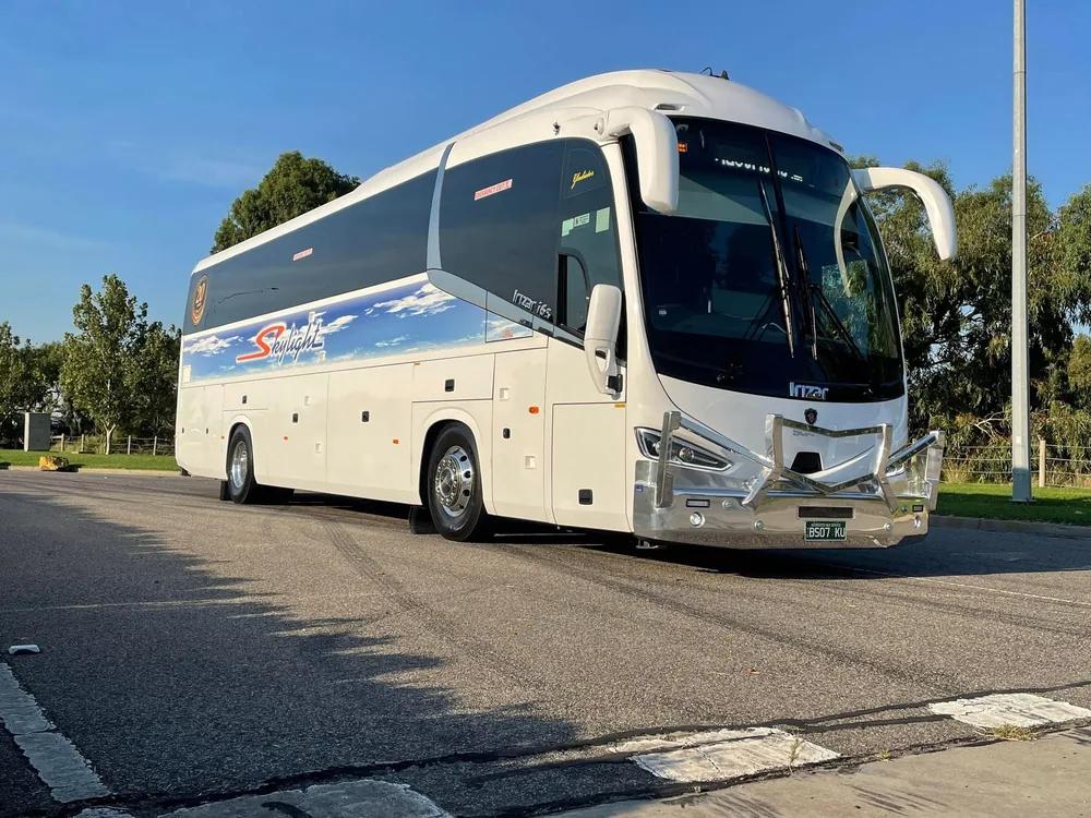 Skylight Buslines full-size coaches — 48 to 57 seats